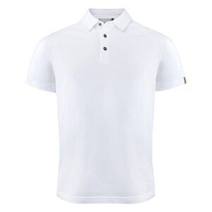 Harvest Mens Brookings Regular Polo Shirt / White